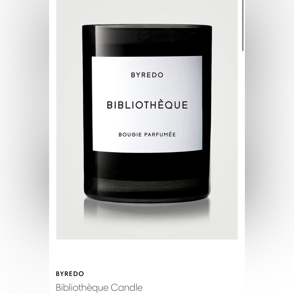 Byredo Bibliothèque Candle - Black & White Label